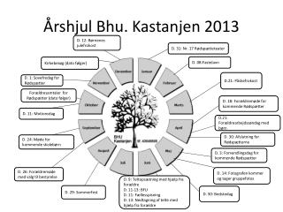 Årshjul Bhu. Kastanjen 2013