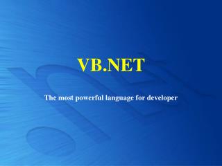 VB.NET