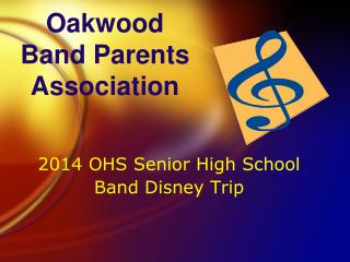 Oakwood Band Parents Association
