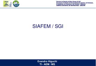 SIAFEM / SGI