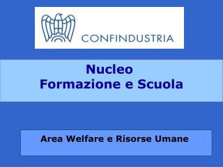 Nucleo Formazione e Scuola