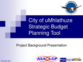 City of uMhlathuze Strategic Budget Planning Tool