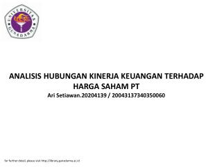 for further detail, please visit library.gunadarma.ac.id