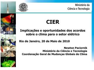 CIER Implicações e oportunidades dos acordos sobre o clima para o setor elétrico