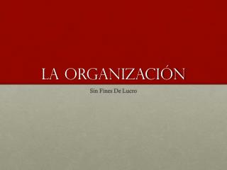 La Organización