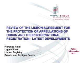 Florence Rojal Legal Officer Lisbon Registry Brands and Designs Sector