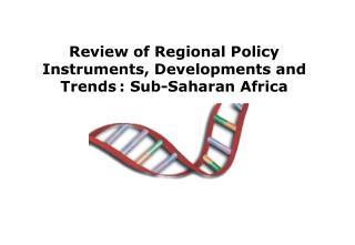 Review of Regional Policy Instruments, Developments and Trends : Sub-Saharan Africa