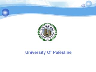 University Of Palestine