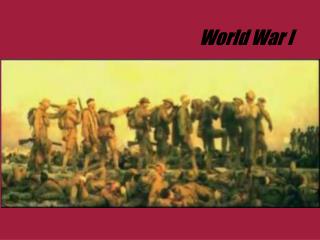 World War I