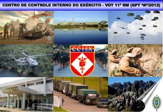 CENTRO DE CONTROLE INTERNO DO EXÉRCITO - VOT 11ª RM (GPT “A”/2012)