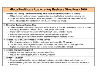 2010 Key Business Objectives v2