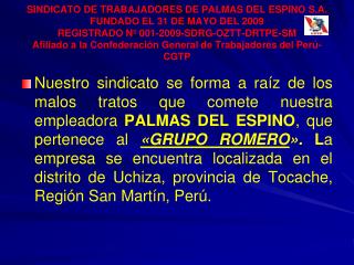 Solo en Palmas del Espino, laboran mas de 1,800 trabajadores entre hombres y mujeres.