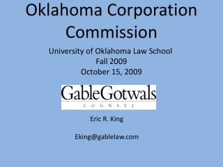 Oklahoma Corporation Commission