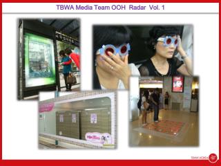 TBWA Media Team OOH Radar Vol. 1