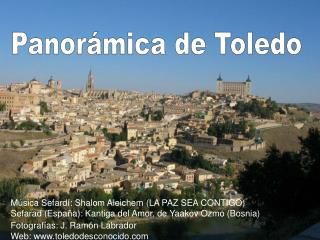 Panorámica de Toledo