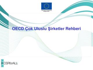 OECD Çok Uluslu Şirketler Rehberi