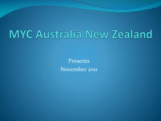 MYC Australia New Zealand