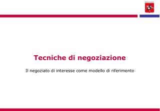 Tecniche di negoziazione