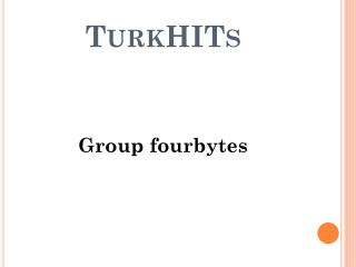 TurkHITs