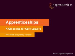 Apprenticeships