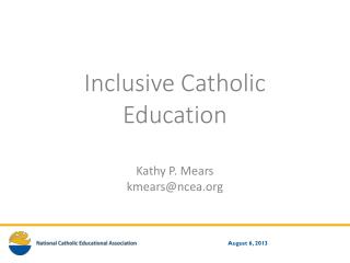 Inclusive Catholic Education