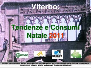 Viterbo: Tendenze e Consumi Natale 2011
