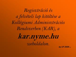 by UF 2009 - roli