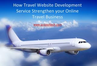How Travel Website Development Service