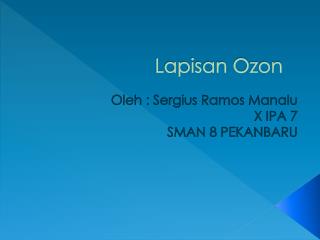 Lapisan Ozon