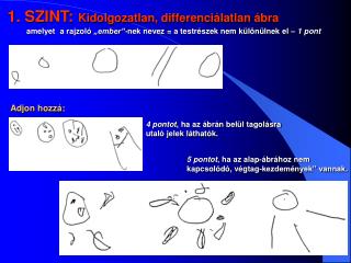 1. SZINT : K idolgozatlan, differenciálatlan ábra