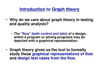 Introduction to Graph theory