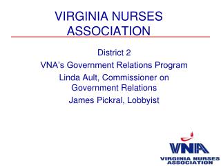 VIRGINIA NURSES ASSOCIATION