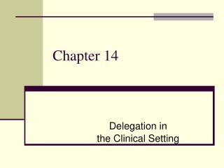 Chapter 14
