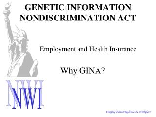 GENETIC INFORMATION NONDISCRIMINATION ACT