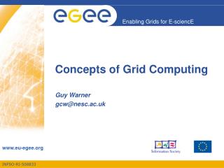 Concepts of Grid Computing