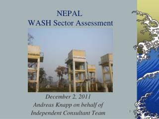 NEPAL WASH Sector Assessment