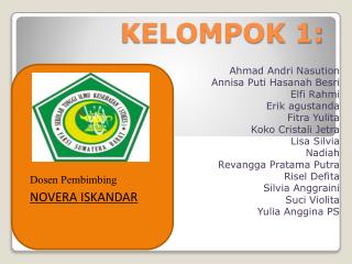 KELOMPOK 1: