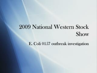 2009 National Western Stock Show