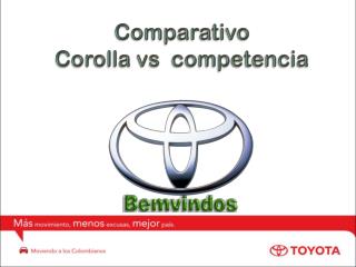 Comparativo Corolla vs competencia