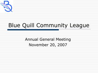 Blue Quill Community League