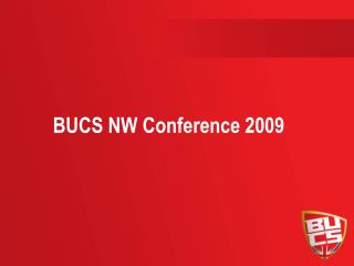 BUCS NW Conference 2009