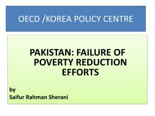 OECD /KOREA POLICY CENTRE