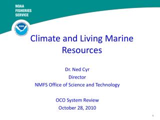 Climate and Living Marine Resources