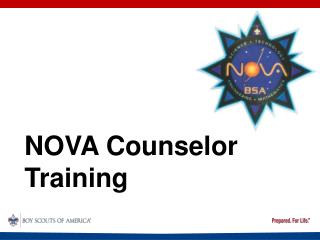 NOVA Counselor Training