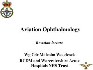 Aviation Ophthalmology