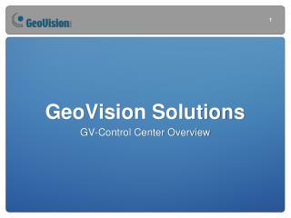 GeoVision Solutions