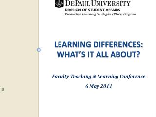 Learning Differences: What’s It All About?