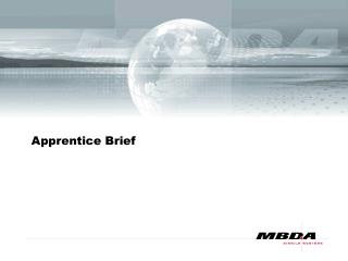 Apprentice Brief