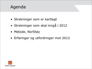 Agenda