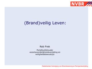 (Brand)veilig Leven: